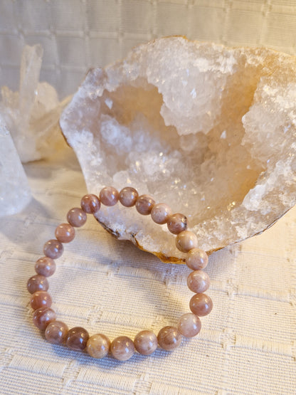 Bracelet lithothérapie - Pierre de Soleil