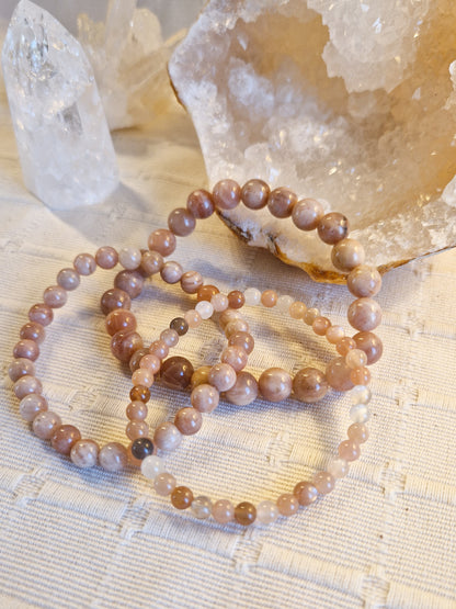 Bracelet lithothérapie - Pierre de Soleil