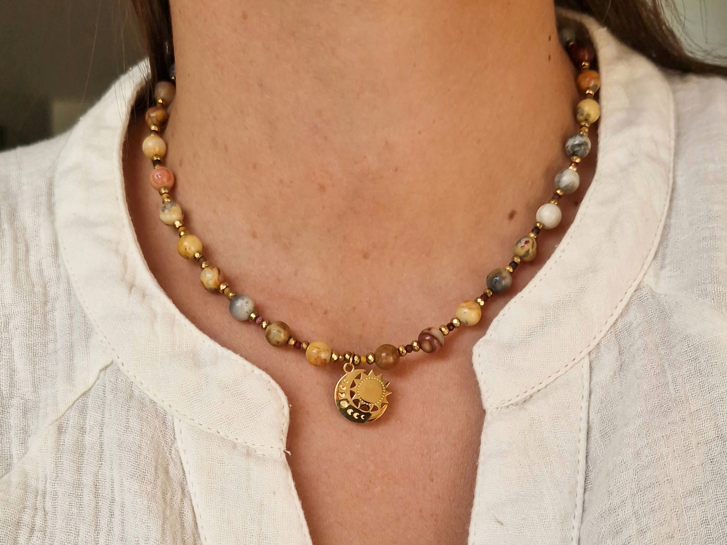 Collier #9 - Heart to Earth