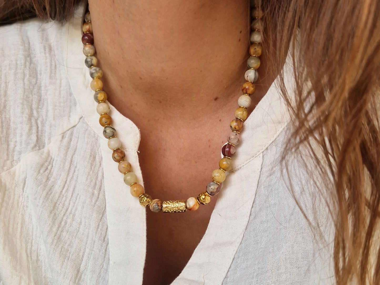 Collier #8 - Heart to Earth