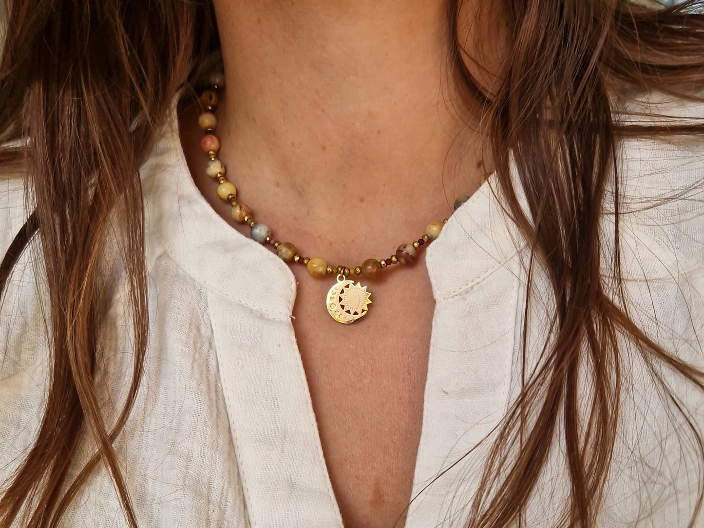 Collier #9 - Heart to Earth