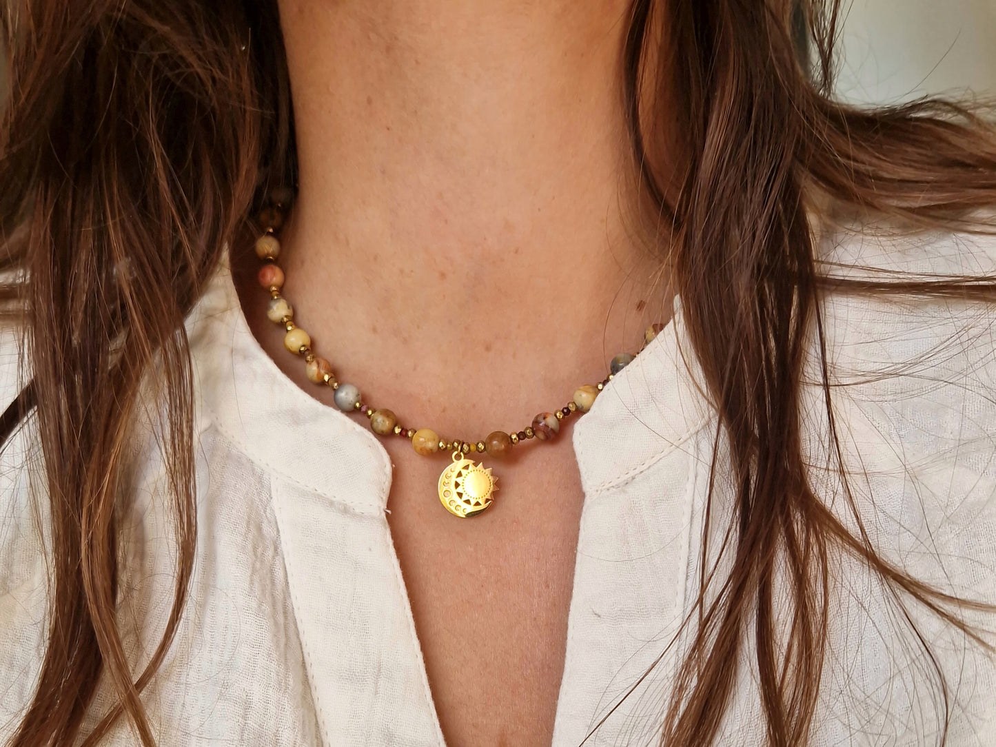 Collier #9 - Heart to Earth