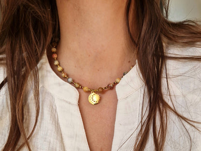 Collier #9 - Heart to Earth