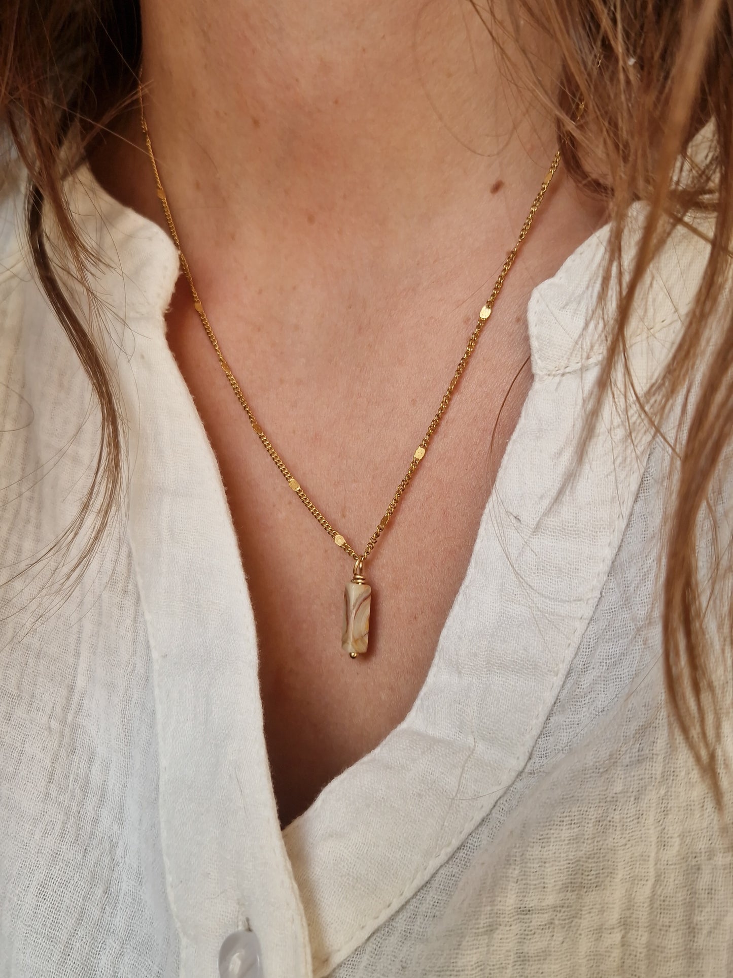 Collier #12 - Heart to Earth
