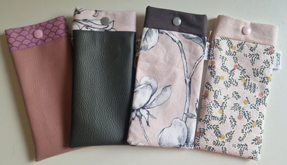 Étui à lunettes Tons roses - Creations Colibri