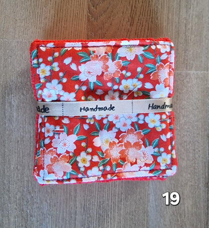 Semainier de Lingettes démaquillantes lavables