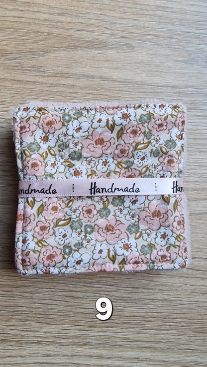 Semainier de Lingettes démaquillantes lavables