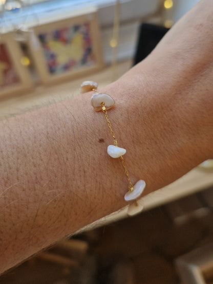 Bracelet Olympe Nacre
