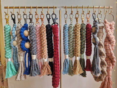 Porte clés Macramé