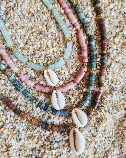 Ras de cou Otemanu - Turquoise Africaine