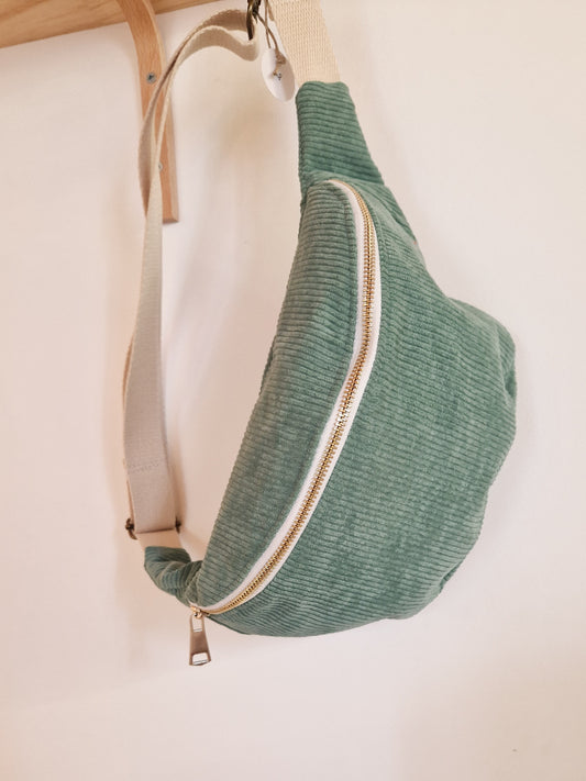 Sac Banane Sauge Taille Medium