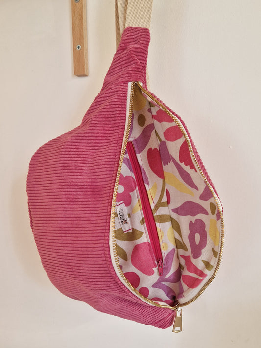 Sac Banane Fuschia Taille Medium