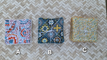 Semainier de Lingettes démaquillantes lavables