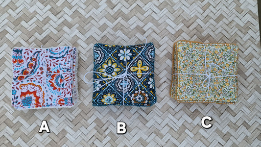 Semainier de Lingettes démaquillantes lavables
