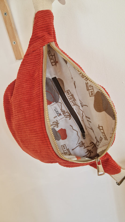 Sac Banane Terracotta Taille Small