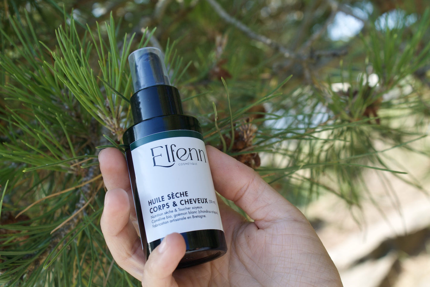 Huile sèche corps et cheveux bio
