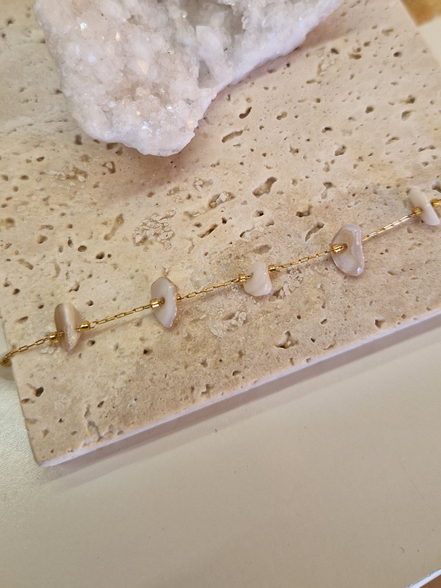 Bracelet Olympe Nacre