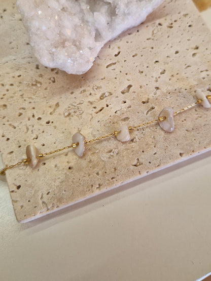 Bracelet Olympe Nacre