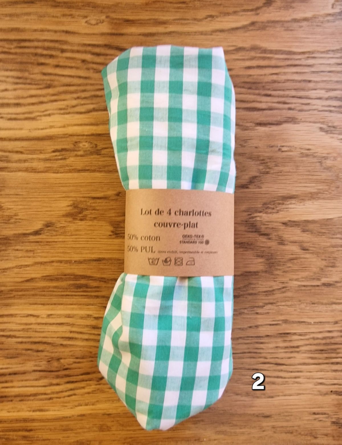 Charlotte couvre plat lot