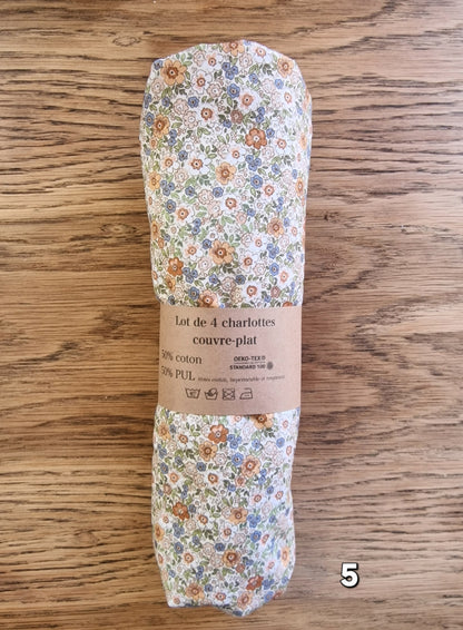 Charlotte couvre plat lot