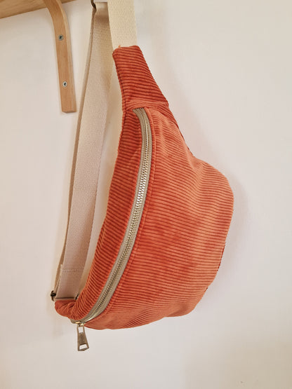 Sac Banane Corail Taille Medium