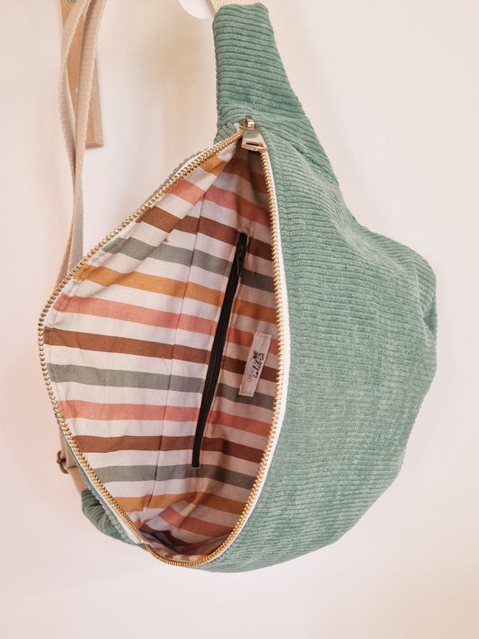 Sac Banane Sauge Taille Medium