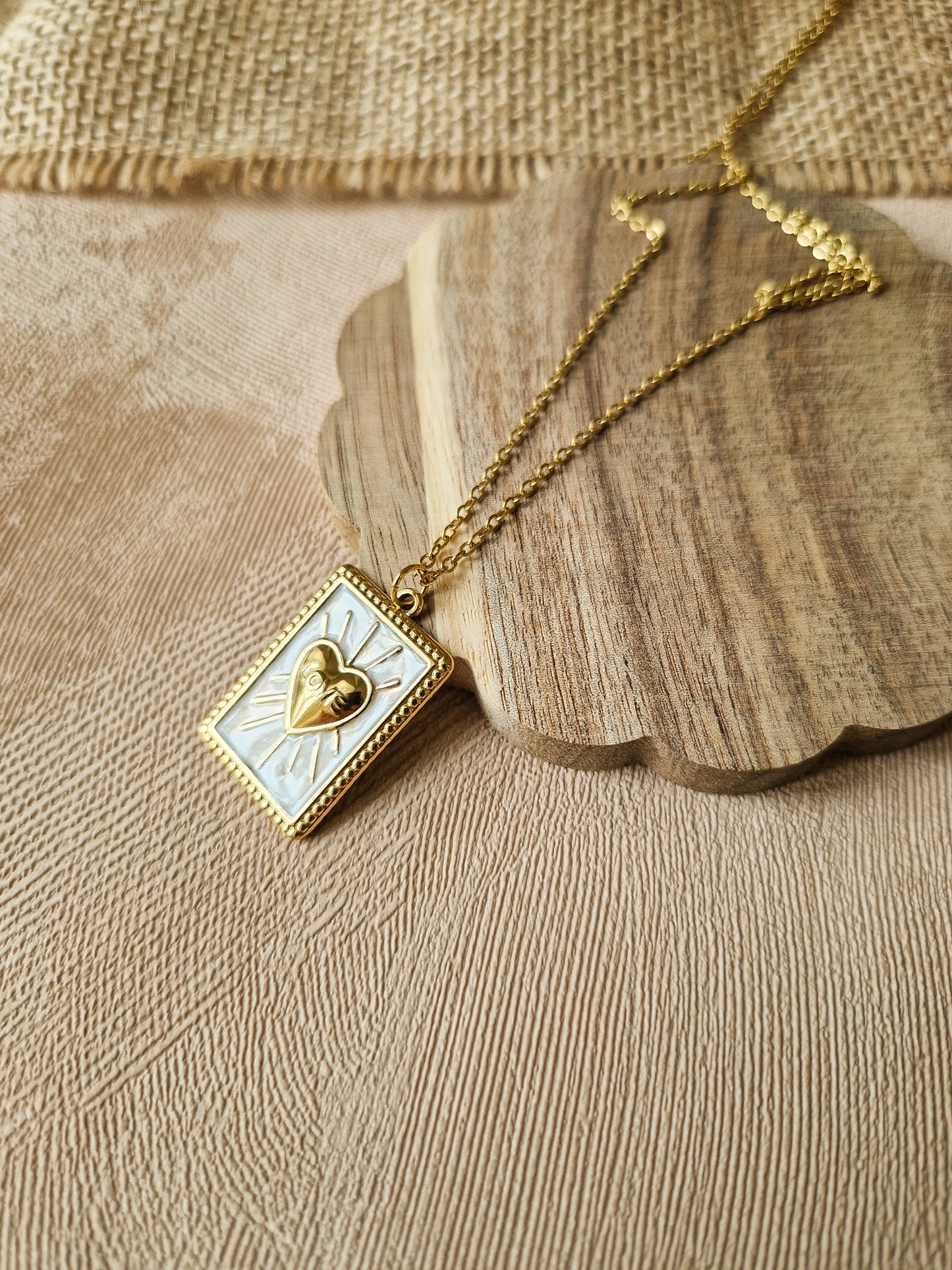 Collier Love - Blanc