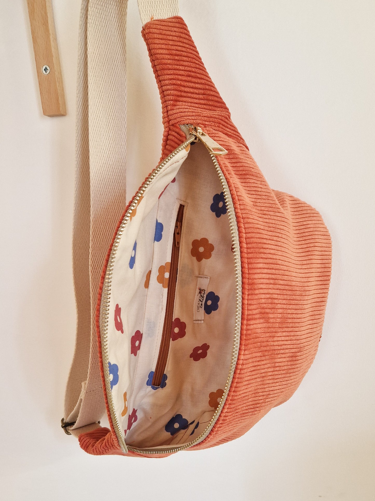 Sac Banane Corail Taille Medium