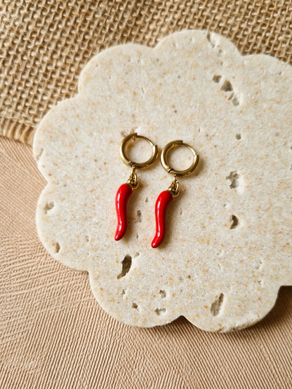 Boucles d'oreilles Cornicello