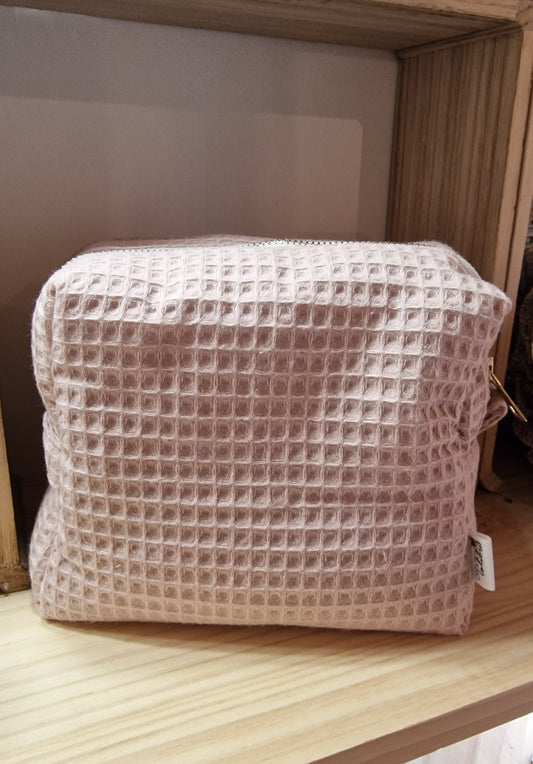 Trousse de toilette XL nid d'abeille