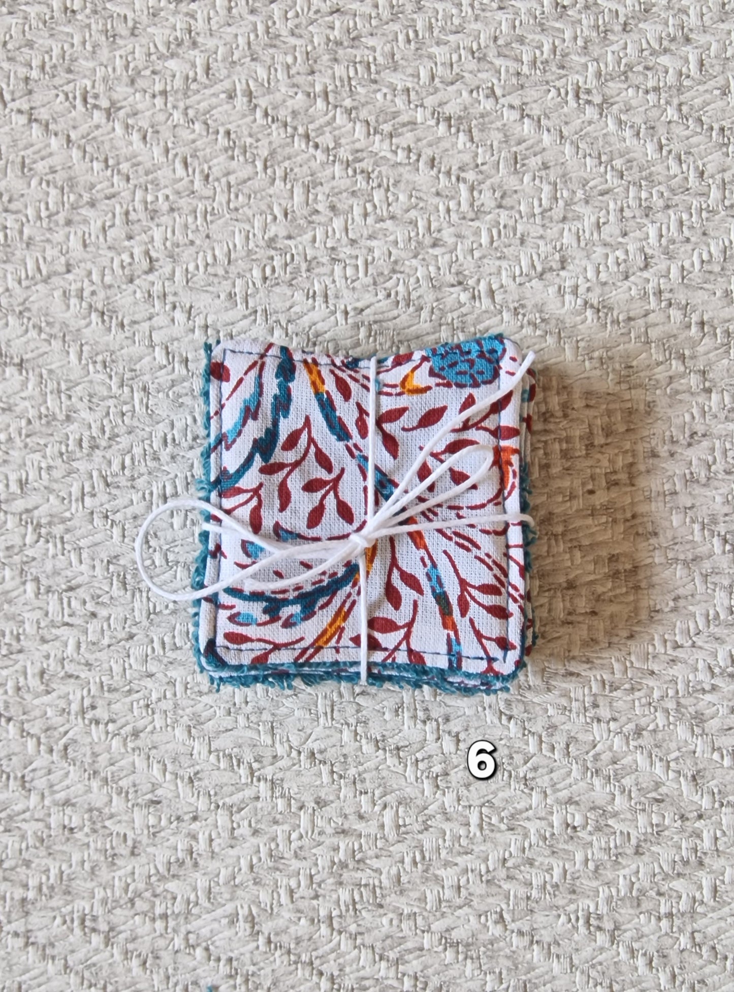 Lot 5 lingettes lavables pour vernis à ongles
