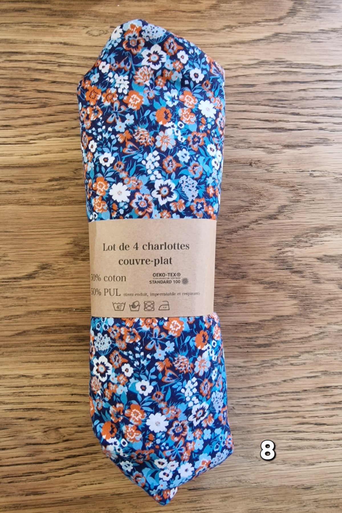 Charlotte couvre plat lot