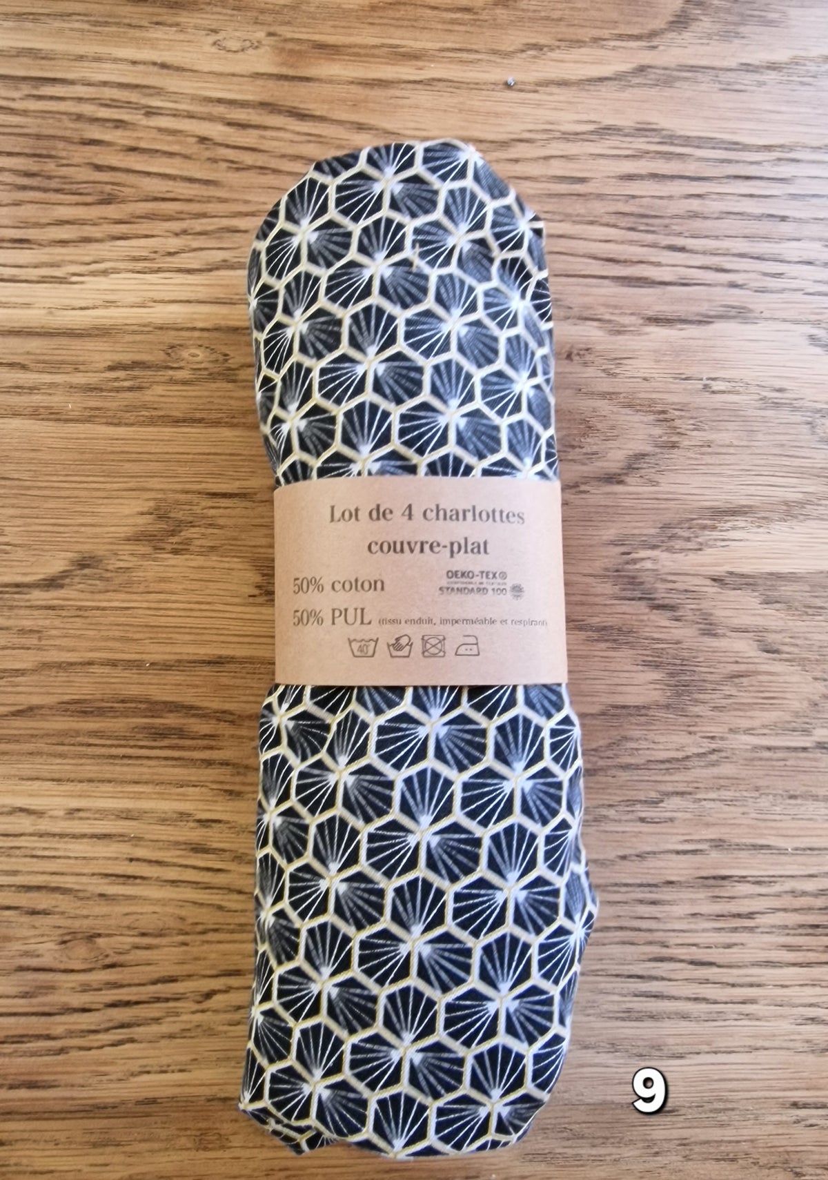 Charlotte couvre plat lot