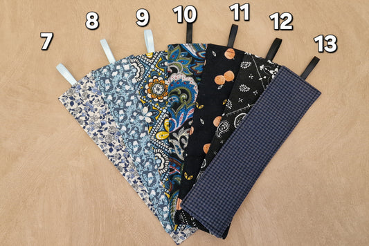 Marque page en tissu