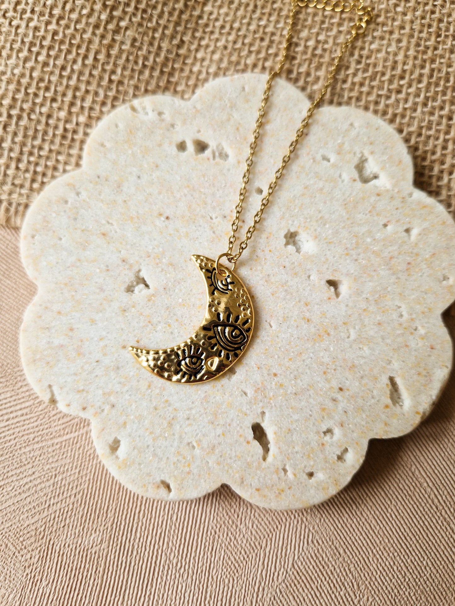 Collier Gardienne - Lune