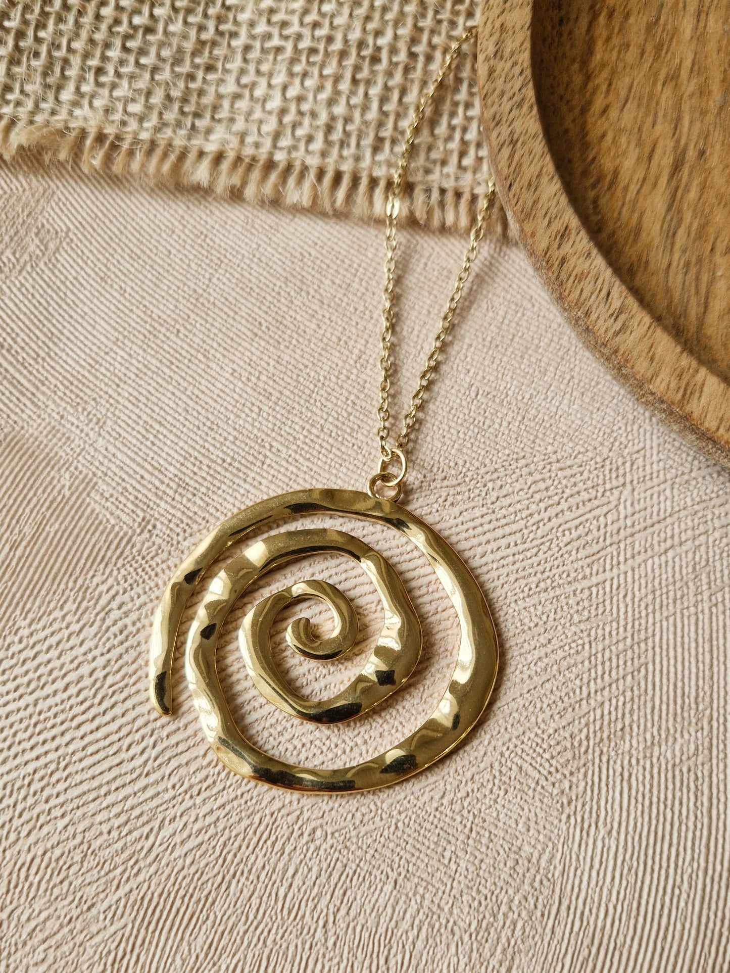 Collier Sacred Spiral