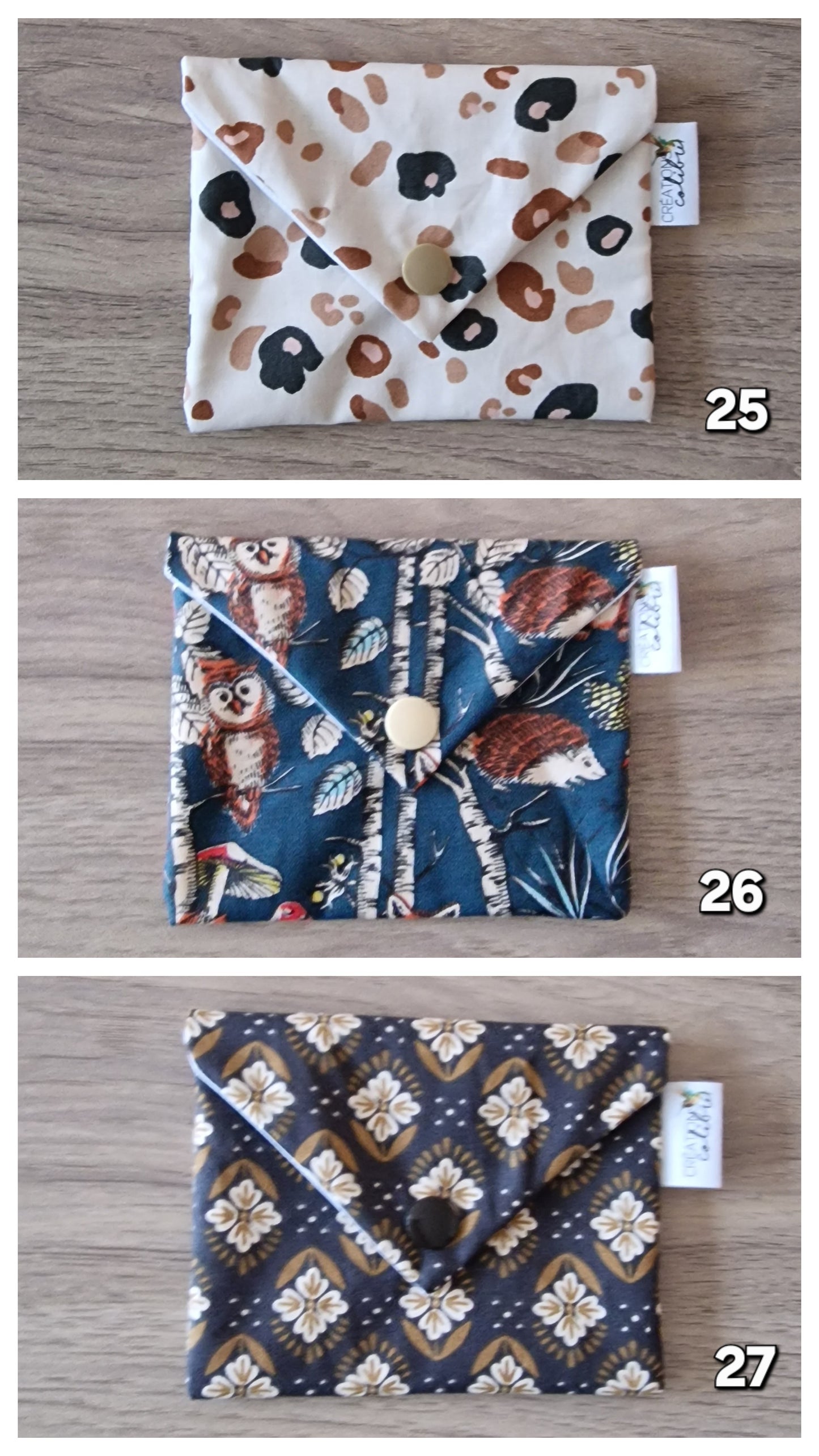 Pochette à savon solide
