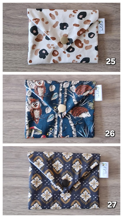Pochette à savon solide