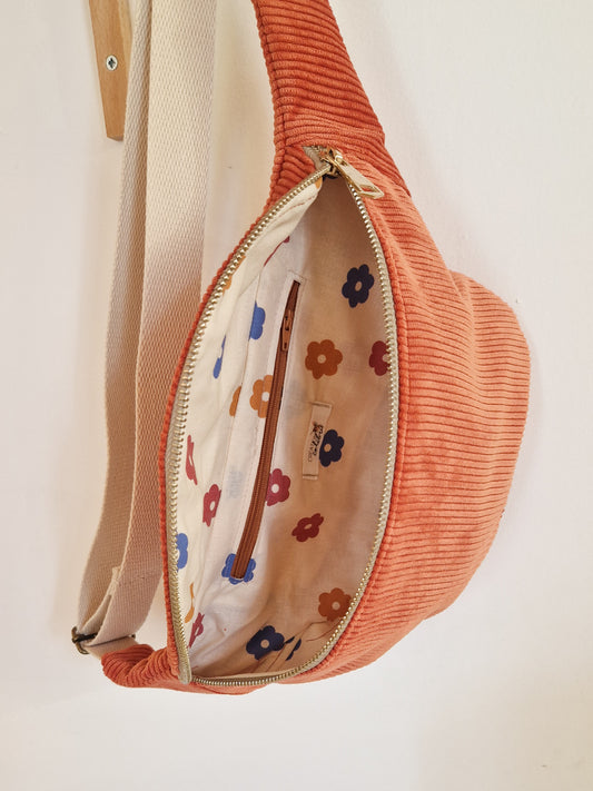 Sac Banane Corail Taille Medium