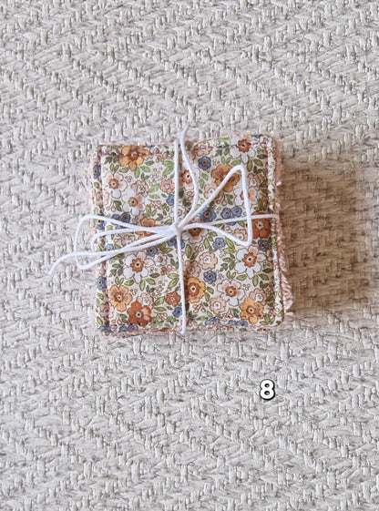 Lot 5 lingettes lavables pour vernis à ongles