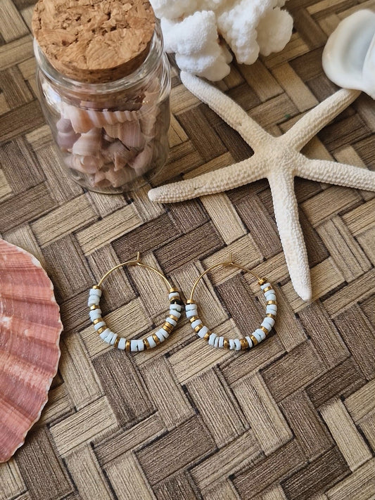 Boucles d'oreilles #1 - Salty House