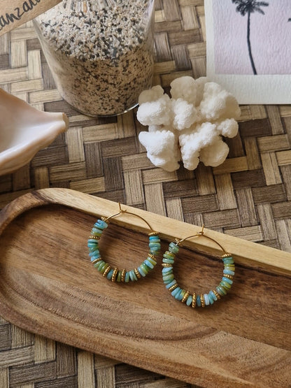 Boucles d'oreilles #4 - Salty House