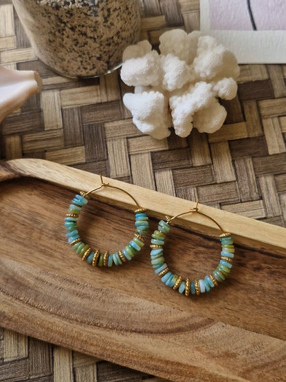 Boucles d'oreilles #4 - Salty House