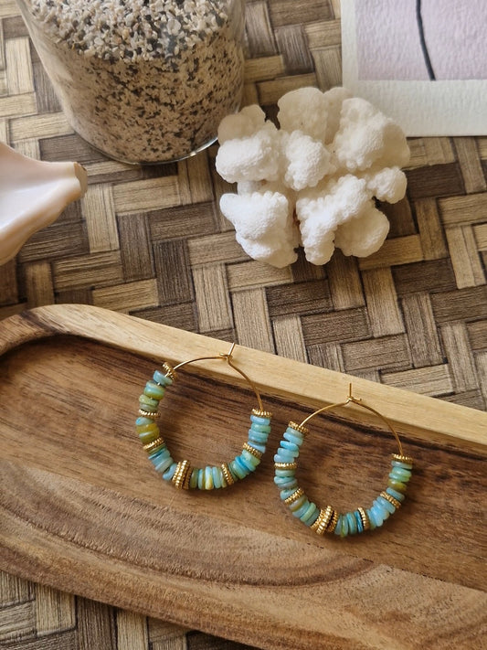 Boucles d'oreilles #5 - Salty House