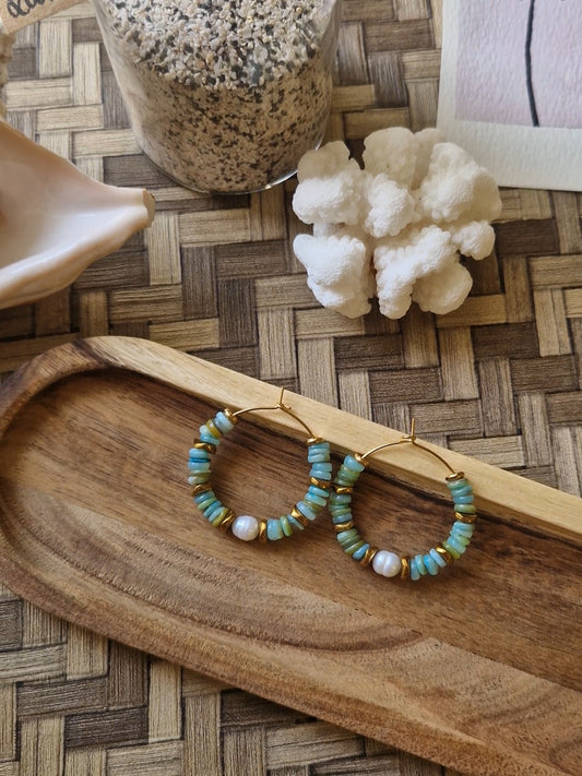 Boucles d'oreilles #8 - Salty House
