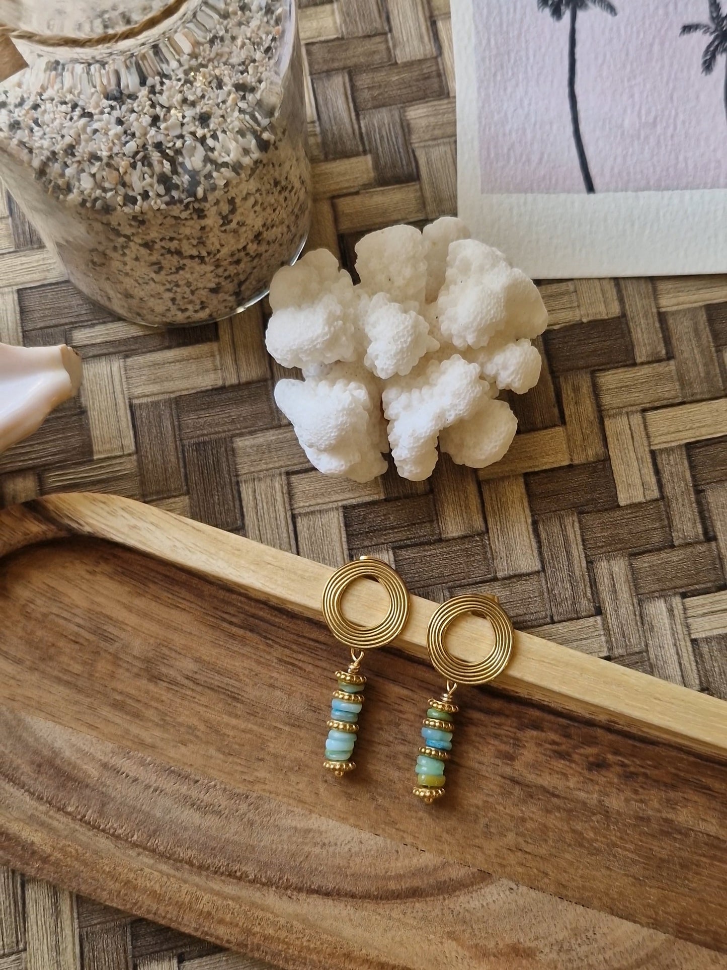 Boucles d'oreilles #7 - Salty House