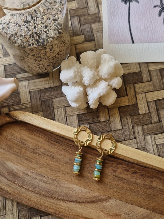 Boucles d'oreilles #7 - Salty House