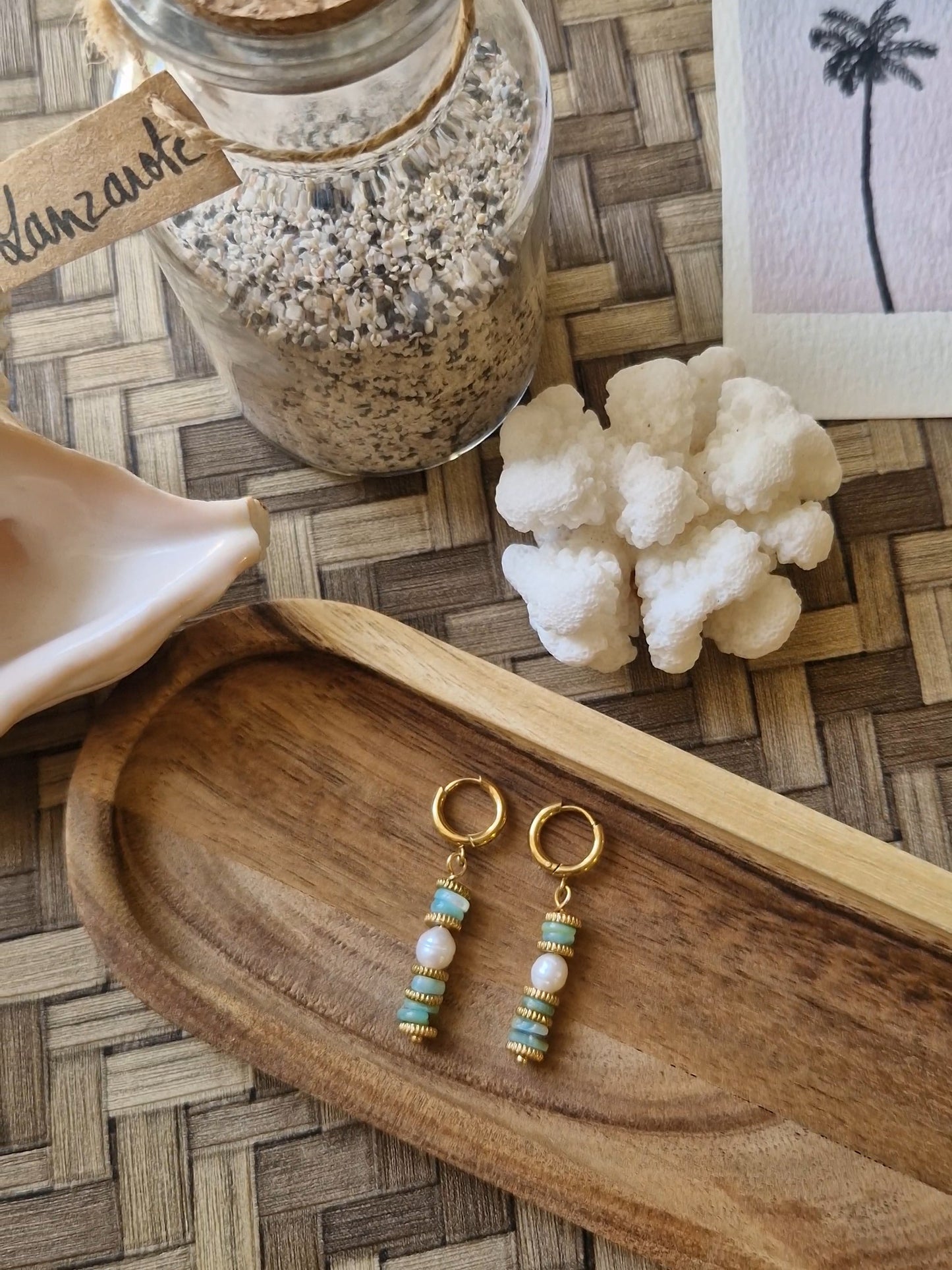Boucles d'oreilles #6 - Salty House