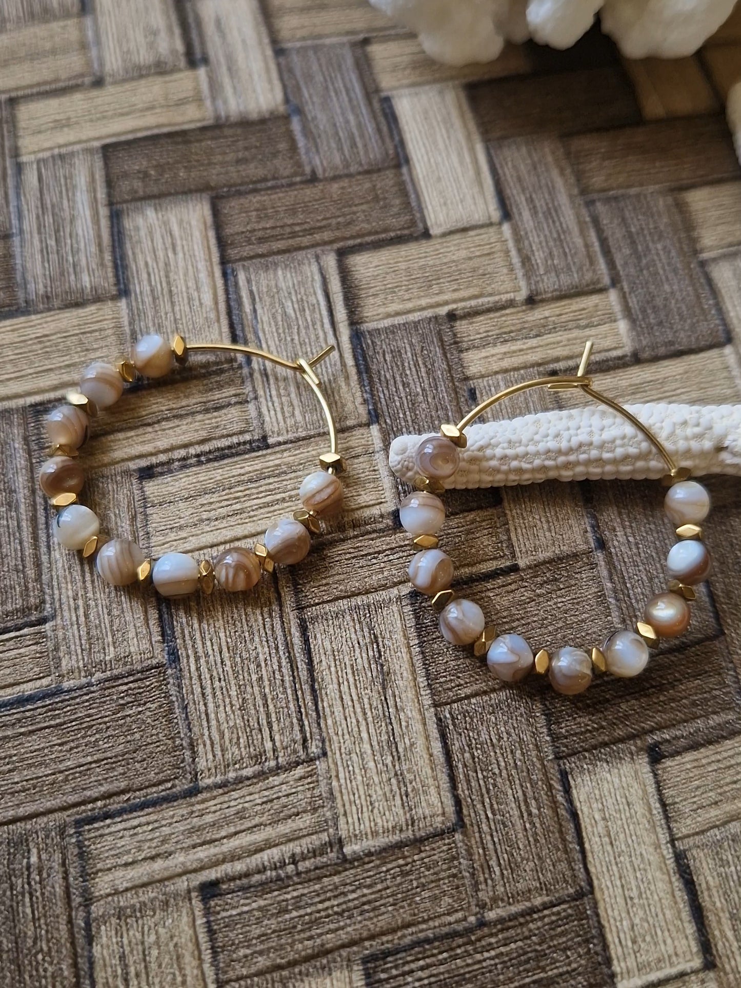Boucles d'oreilles #9 - Salty House
