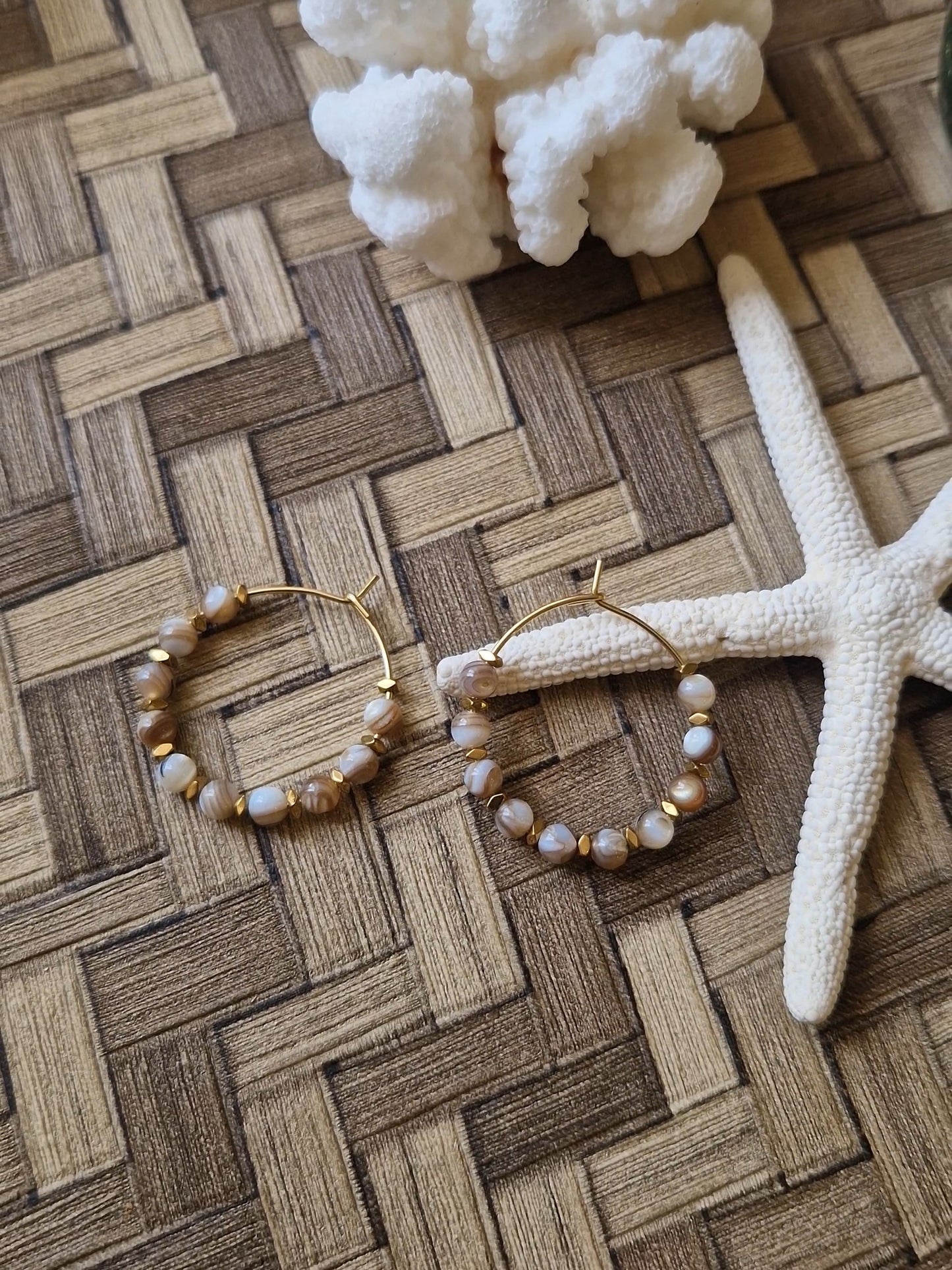 Boucles d'oreilles #9 - Salty House